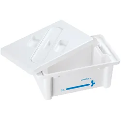 Schülke | Zubehör | 3-Liter-Instrumentenwannen-Set | weiß | weiß/transparent