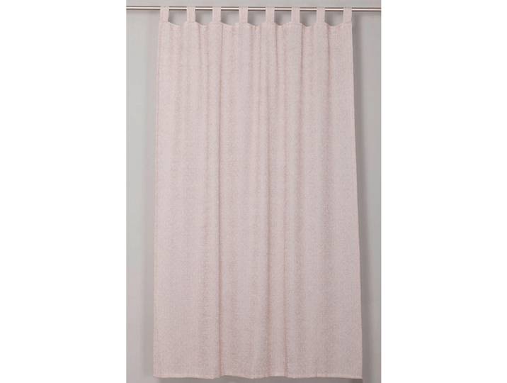 Schlaufenvorhang, Rot, Textil, Struktur, 150x260 cm, Heimtextilien, Vorhänge, Fertigvorhänge, Schlaufenvorhänge