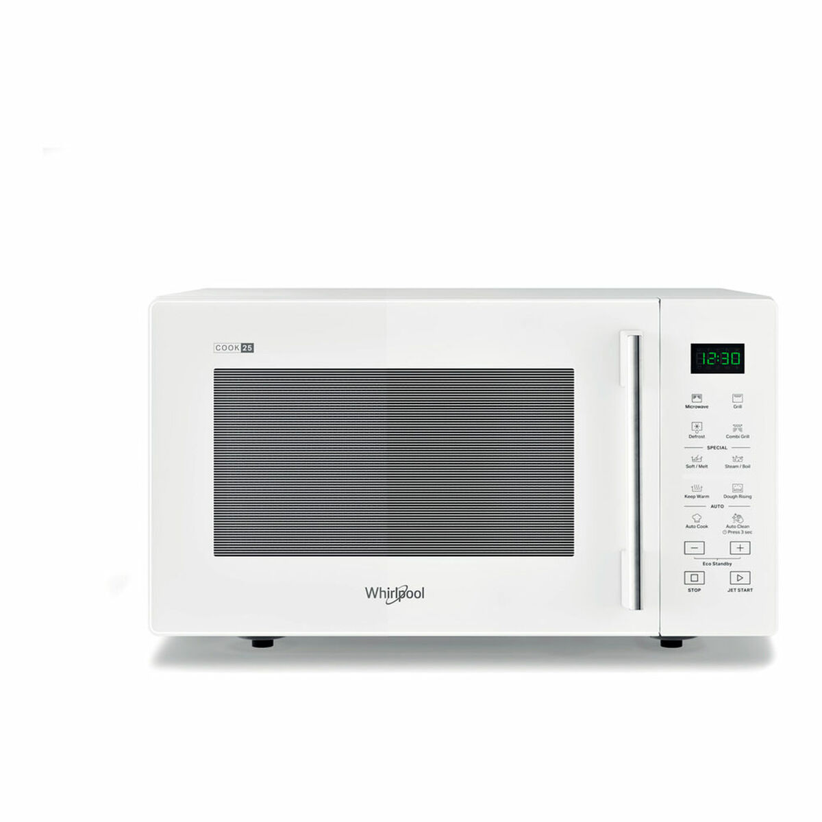 Whirlpool Cook25 MWP 254 W, Arbeitsplatte, Grill-Mikrowelle, 25 l, 900 W, Eingebautes Display, LED
