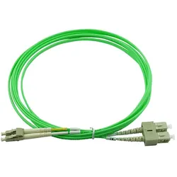 BlueOptics Duplex LWL Patchkabel LC-SC Multimode OM5 15 Meter (15 m), Netzwerkkabel