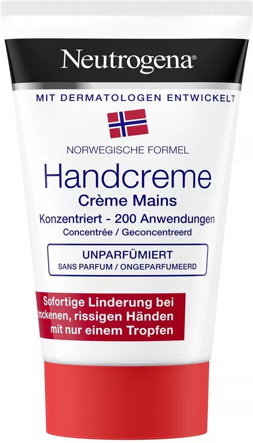 Neutrogena - Handcreme unparfümiert, Norw. Formel - Unparfümiert, 50 ml