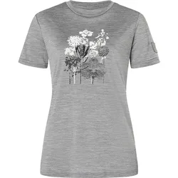Super Natural, Damen, Sportshirt, W Orchid Bio J Tee (XS), Grau