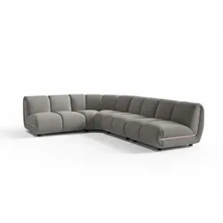 MODULSOFA LAYLA Taupe Velvet