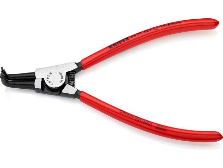Pince à circlips Knipex DIN 5254 B L170mm 90° Ø 19\,0-60\,0mm noir atramenté - 46 21 A21 SB