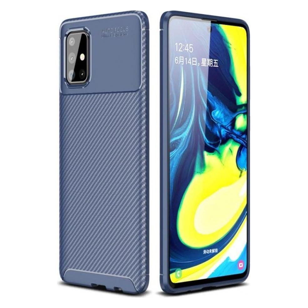 Screenguard Samsung Galaxy A71 Hülle Carbon Design TPU Case (Samsung Galaxy A71) (00026172)
