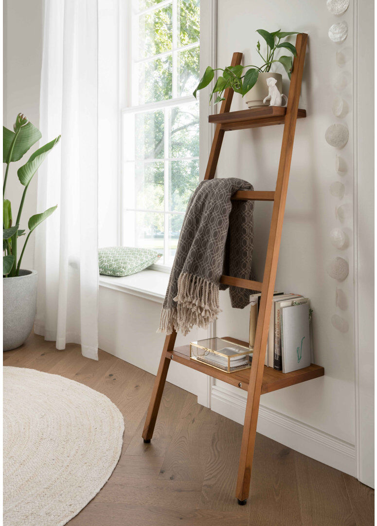 WFX Utility Spa Freestanding Towel Stand Natural 147cm H X 51cm L X 39cm D