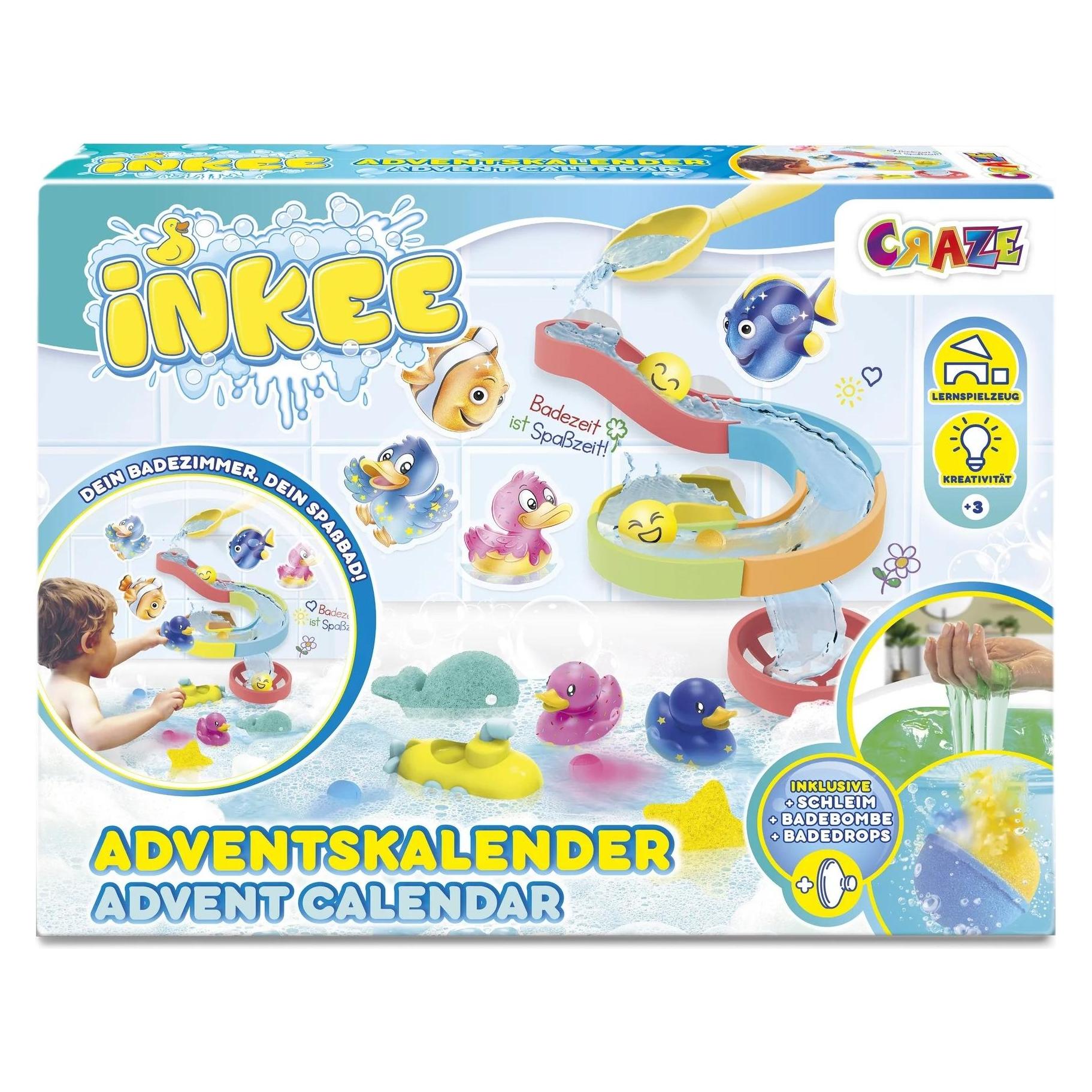 Craze Adventskalender Inkee Badespielzeug (69769)