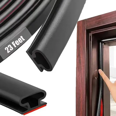 Self Adhesive Weatherproof Security Door & Window Sealing Strip Anti Collision, Sound Insulation, TPE Self Adhesive Weatherproof Security Door & Window Sealing Strip Anti Collision, Sound Insulation, TPE