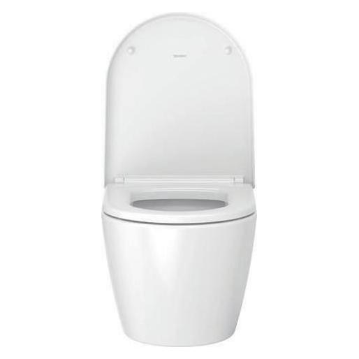 Duravit WWC ME by Starck COMPACT RIMLESS tief, 370x480mm weiss (2530090000)