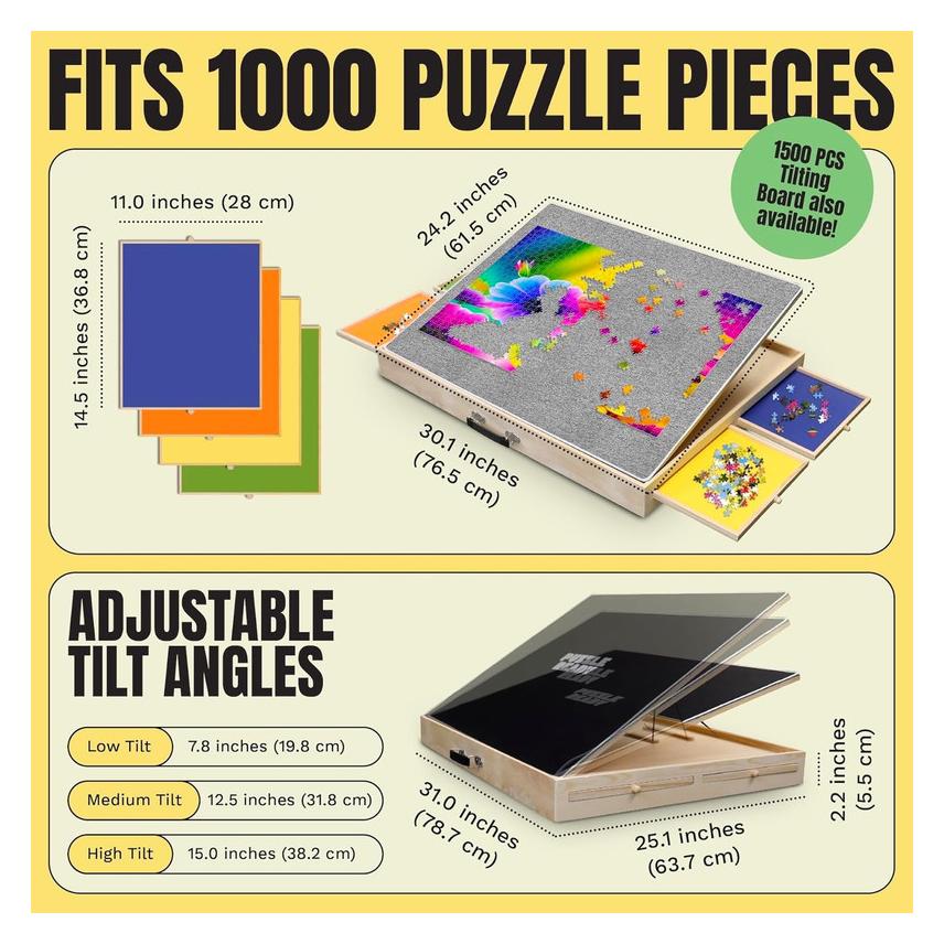 Puzzle Ready Puzzle Board mit Kippfunktion (EB-PZ-022)