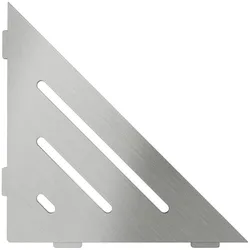 Schlüter Systems SHELF-E-S1 Wand-Ablagesystem Wave Edelstahl EB - edelstahl gebürstet Höhe: 210 mm Breite: 210 mm