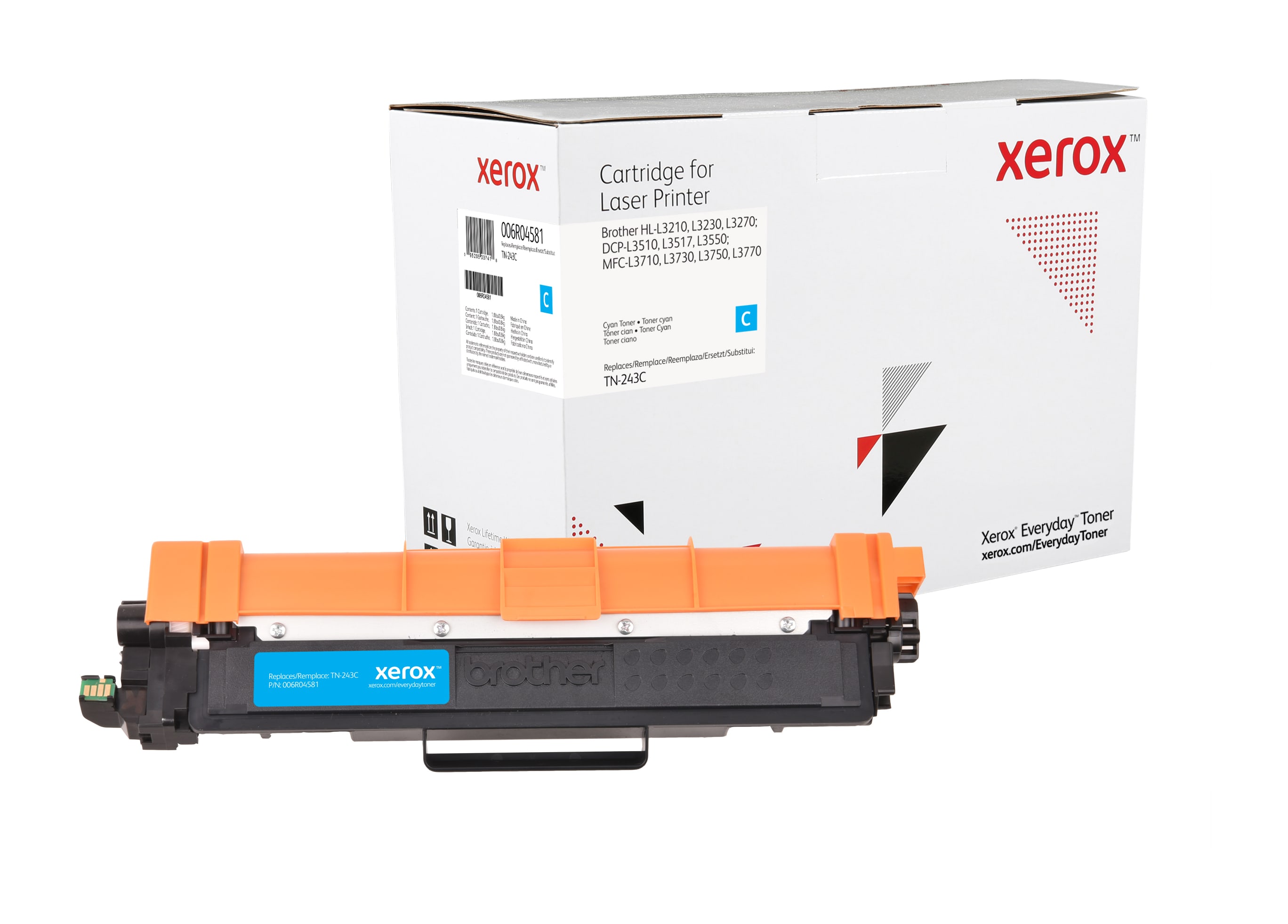 Xerox Everyday Alternativtoner für TN-243C Cyan für ca. 1000 Seiten 006R04581
