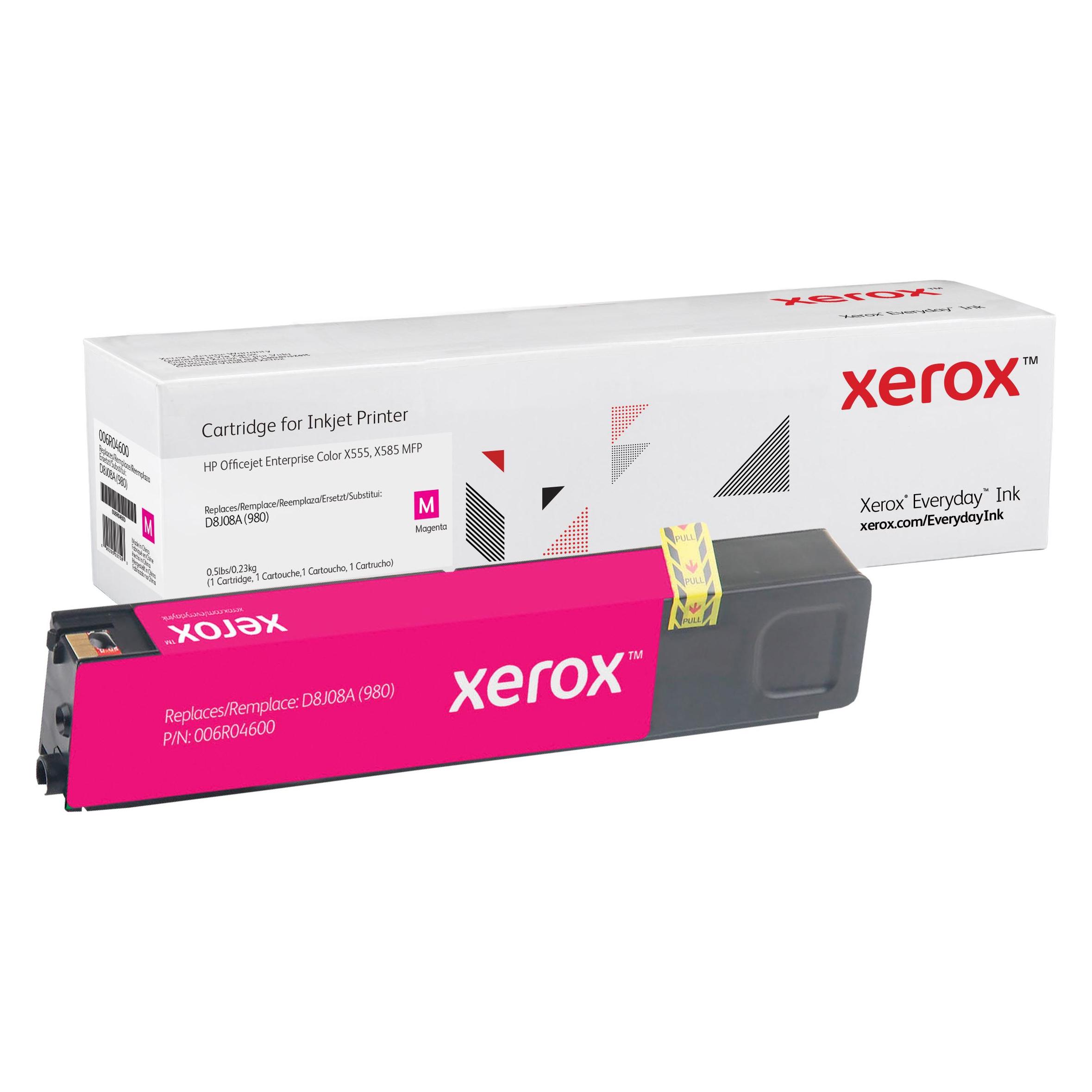 Xerox Everyday -Toner in Magenta mit Standard-Ergiebigkeit, Xerox-Entsprechung für HP D8J08A, 6600 Seiten (M) (006R04600)