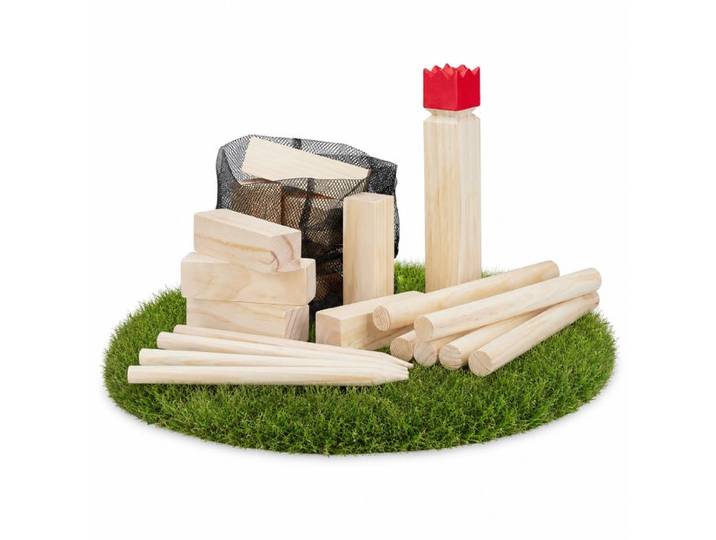 Relaxdays Kubb jeu viking