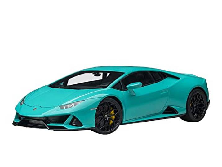 AUTOart kompatibel mit Lamborghini Huracan EVO 2019 türkis Modellauto 1:18