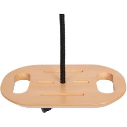 small foot Scheibenschaukel aus Holz mit Griffen Black Line