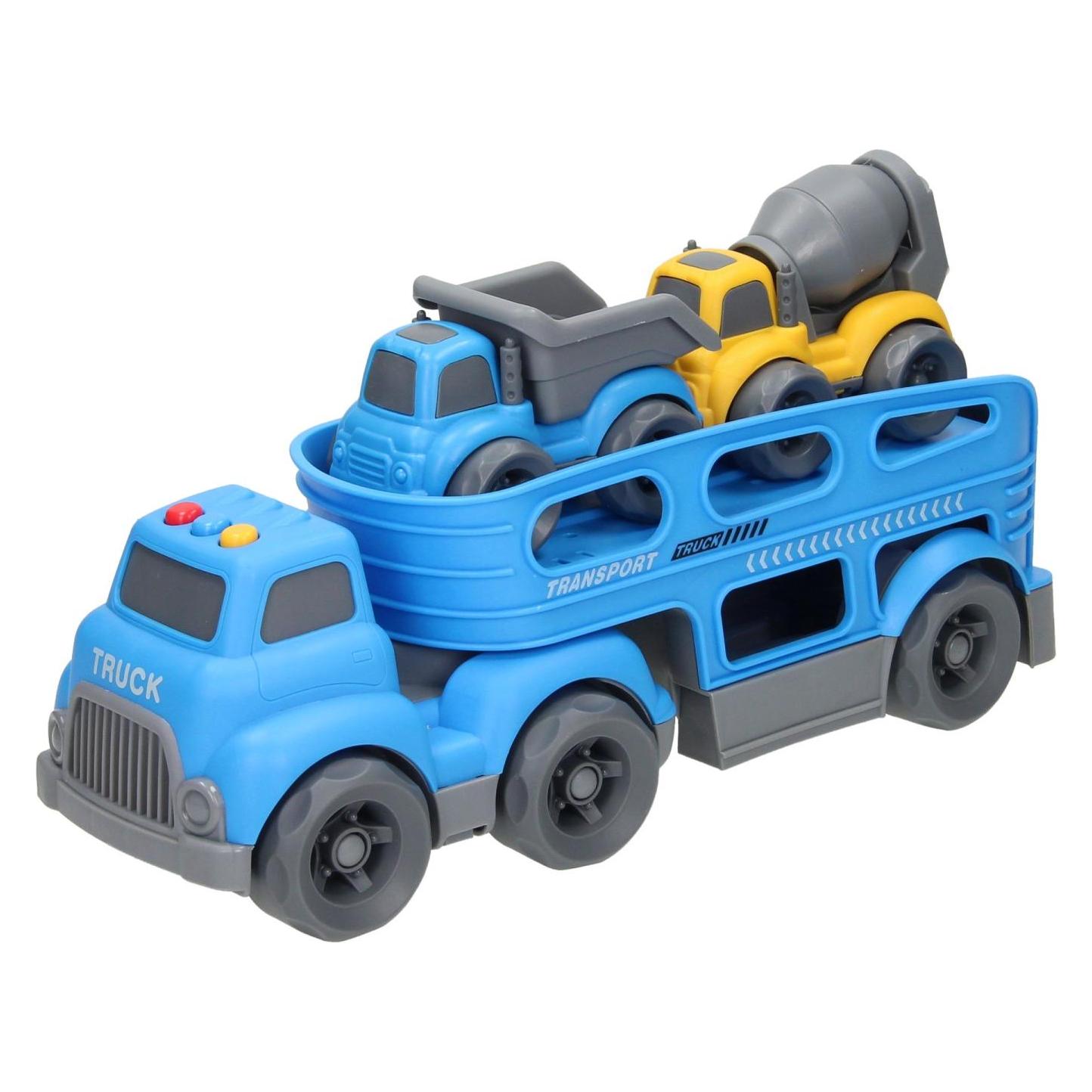 Transporter-Arbeitsfahrzeuge mit Sound - Blau (58582693)
