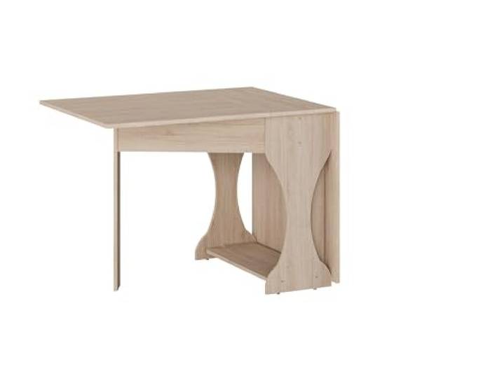 Rodnik Esstisch Flexi ausklappbar, Klapptisch, Tisch klappbar platzsparend (Eiche Sonoma)