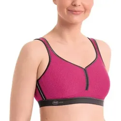 Anita BH Active Performance Sports Bra Grau/Rosa F 75 Damen