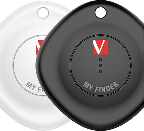 Verbatim MYF-02 MyFinder Bluetooth-Tracker Schwarz, Weiß 2St.