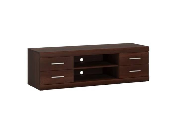Lomadox TV Lowboard 140 Nussbaum Wohnzimmerschrank Fernsehschrank Schrank TV-Board Konsole