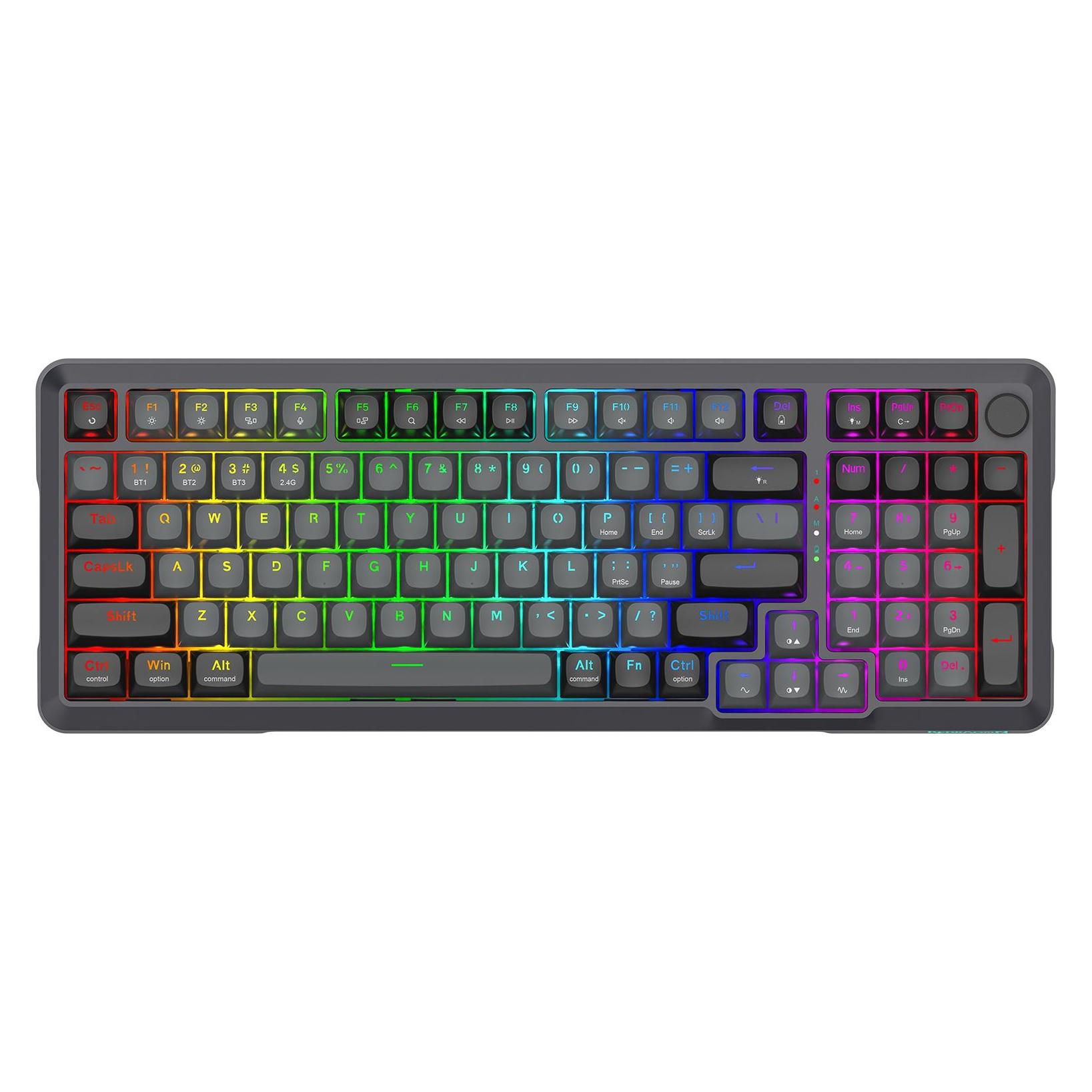 Redragon K688GB-RGB-PRO Bragi (Eng. Int., Kabelgebunden, Kabellos) (K688GB-RGB-PRO BRAGI)