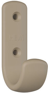 Hewi 477 patère 477.90B06086 72x22x47mm, mat, sable