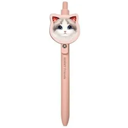 iLike Nimmy 2in1 Set notebook + pen pink Big Eyed Pet 2.0 Cat, Powerbank, Pink