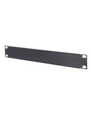 Intellinet Blindabdeckung Rack montierbar Schwarz RAL 9005 1U 25,4 cm 10" Metall schwarz (714822)