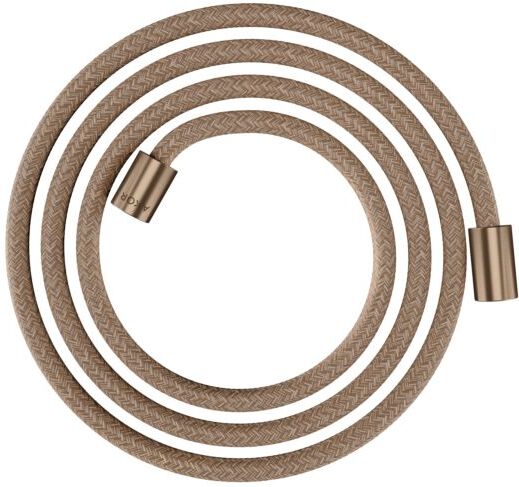 Hansgrohe Textilbrauseschlauch 28291310 2000 mm, Mutter beidseitig zylindrisch, brushed red gold