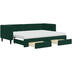 vidaXL, Sofa + Bettsofa, Zayn with trundle &drawer &mattress