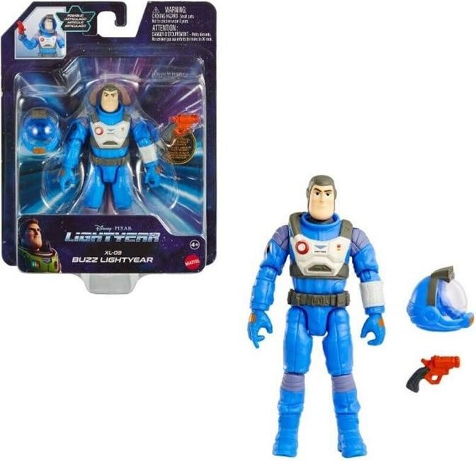 Mattel Disney Pixar Buzz Lightyear XL-03 figuur, blauw