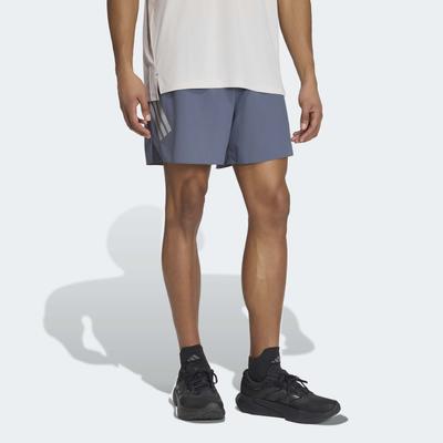 Laufshorts ADIDAS PERFORMANCE "ADI365 FORMOTION", Herren, Gr. XXL, Länge 7, onix, reflective silber, innenbeinlänge ca. 18 cm, Obermaterial: 100% Polyester, Hosen