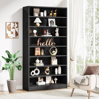 OEM Bookcase, Open Display Storage Shelf, Organizer Cabinet Bookshelf Accent Shelving for Living Room, Home Office, Library, Bedroom