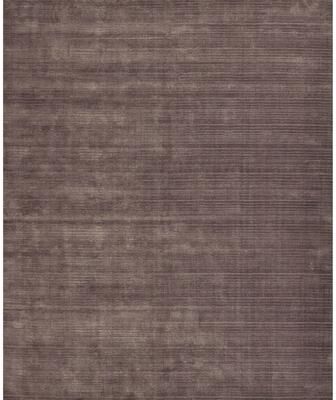 Exquisite Rugs Cavallo Modern handloomed Nylon/Wool Brown Area Rug