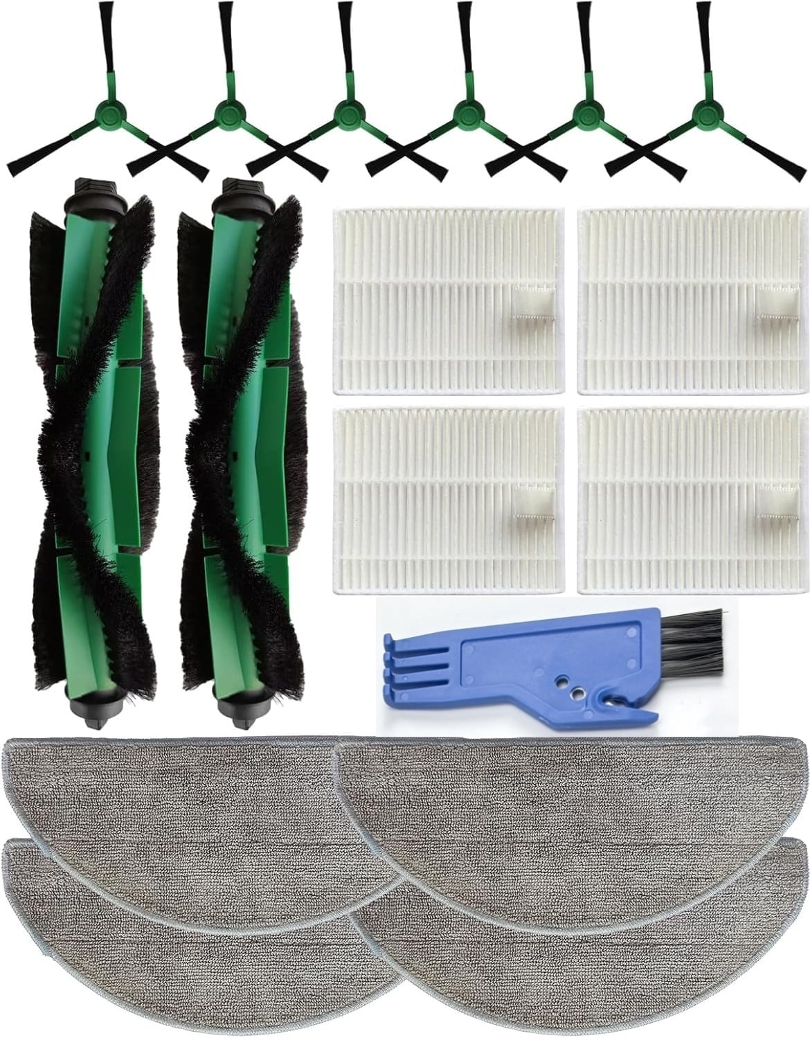 INF Complete set vervangende onderdelen voor iRobot Roomba Combo Essential