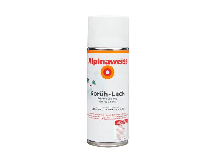 Alpina Alpinaweiss Sprühlack seidenmatt 400ml