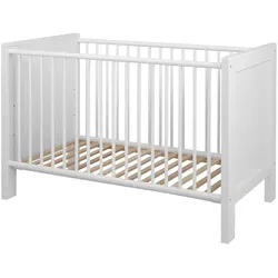 Kinderbett   ¦ weiß ¦ Maße (cm): B: 77 H: 84