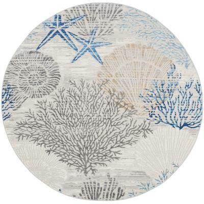 Nourison Seaside Indoor only Nature Area Rug