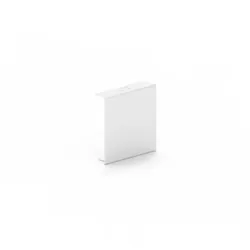 GGK 2343 Endstück LFS 60x60mm-9010, Stahl, alpinweiß beschichtet LFS 60x60-ES LFS60x60ES