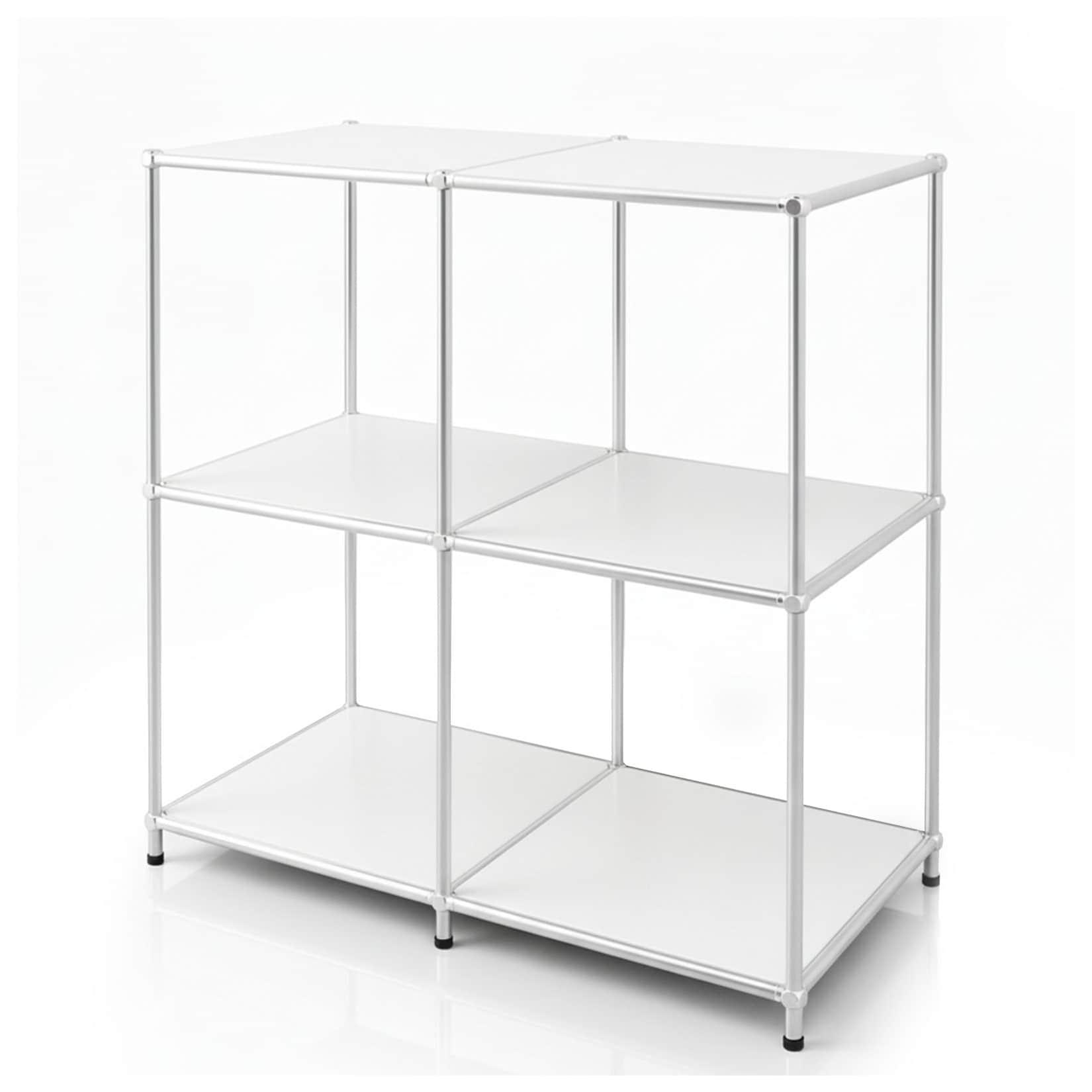 Floordirekt Metallregal Concept Epure MK-027 Offenes 3-stöckiges Sideboard & Ablageregal
