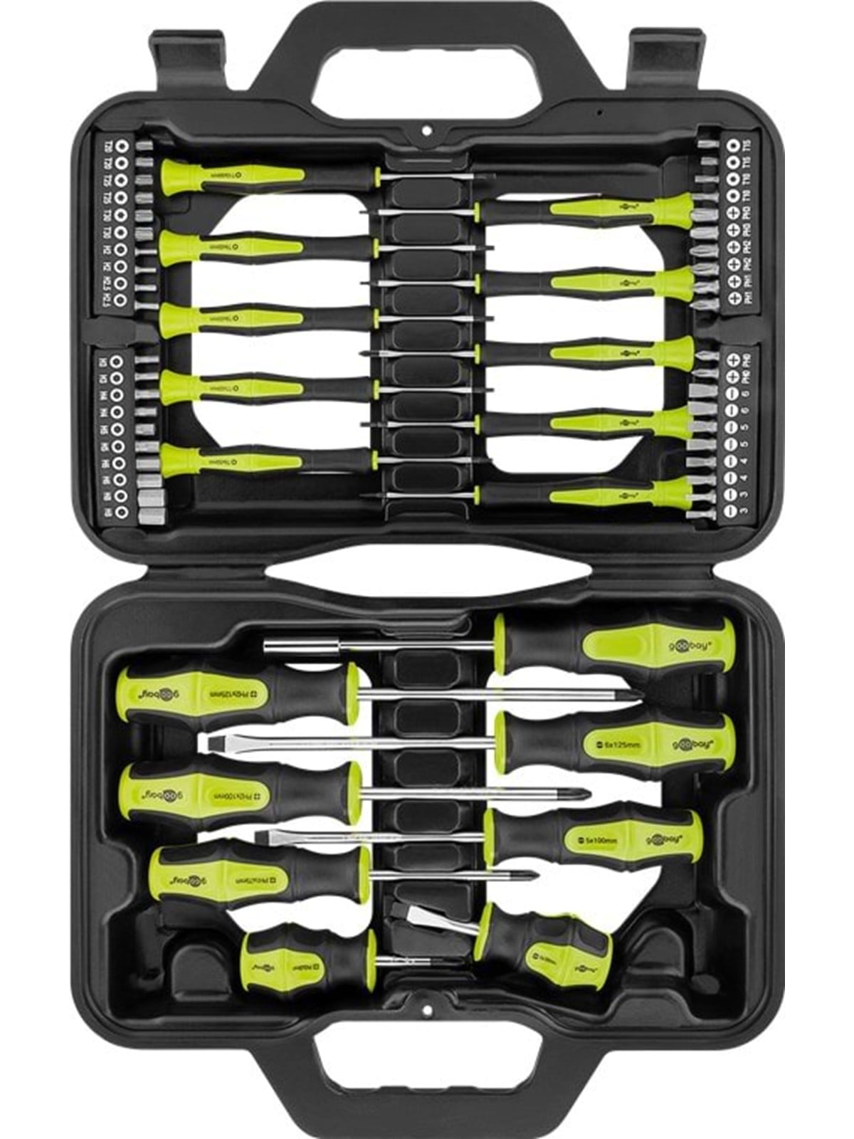 Pro 58-piece precision screwdriver case - for all conv