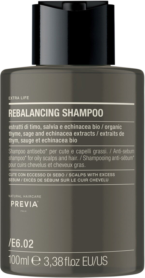 100ml PREVIA Extra Life Rebalancing Shampoo