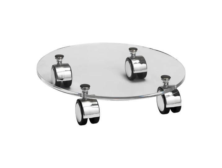 Pflanzenroller Plexi, Johann Jakob, transparent, Kunststoff