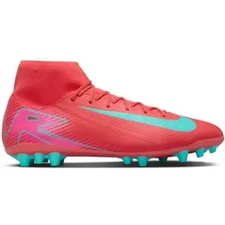 NIKE Herren Fussball-Hallenschuhe ZM SUPERFLY 10 ACADEMY AG, Größe 42 in Rot Rot