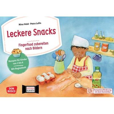 Leckere Snacks: Fingerfood zubereiten nach Bildern. Kamishibai Bildkartenset, Sonstige von Nina Held, Don Bosco