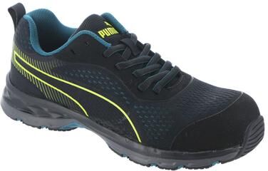 Puma Safety Fuse Knit 2.0 Sneaker - Womens 7.5 Black Oxford Medium