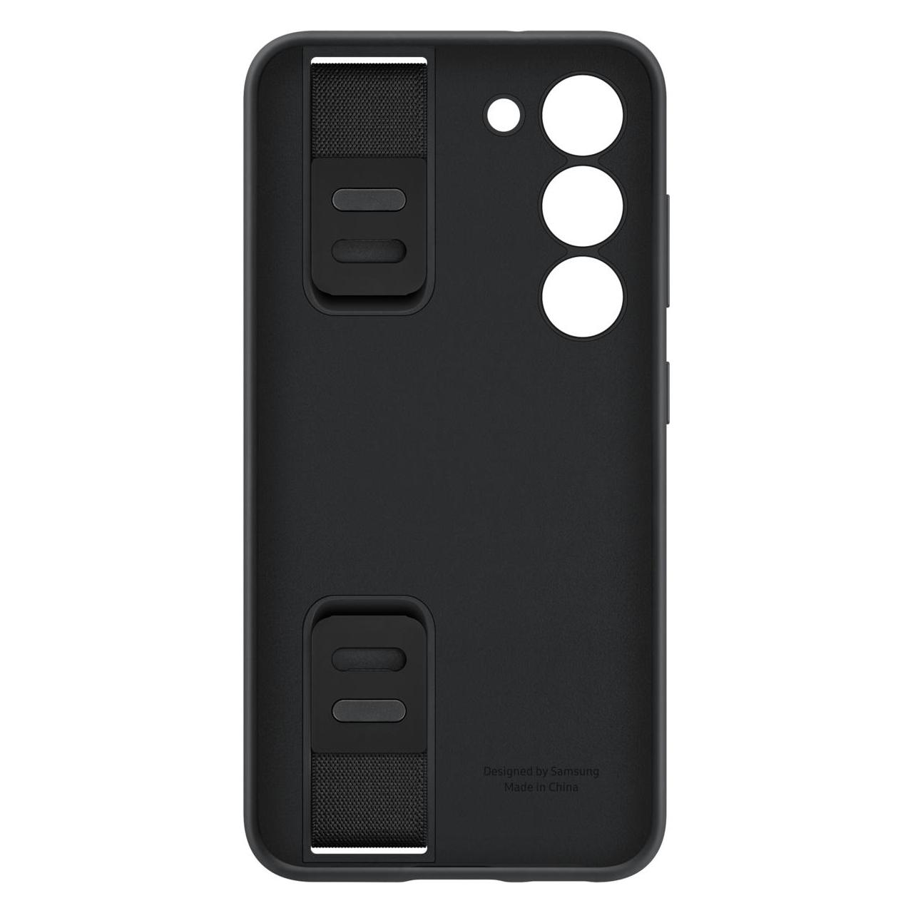 Samsung Poutko Adidas k silikonovému zadnímu krytu s poutkem pro Galaxy S23/S23+/Ultra (Samsung Galaxy S23) (GP-TOS911TLBBW)
