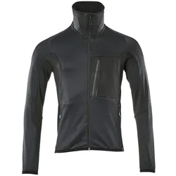 MASCOT Fleecepullover mit Reißverschluss ADVANCED Schwarzblau / Schwarz 4XL - 17103-316-01009-4XL - Schwarzblau / Schwarz