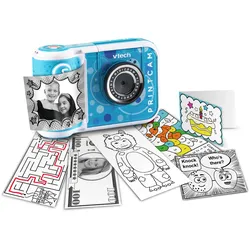 VTech - KidiZoom Print Cam blau